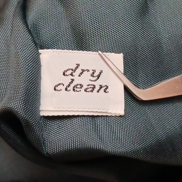 Miss Pendleton Vintage 100% Virgin Wool Midi Skirt Green Size 29 Made in the USA - Picture 6 of 10